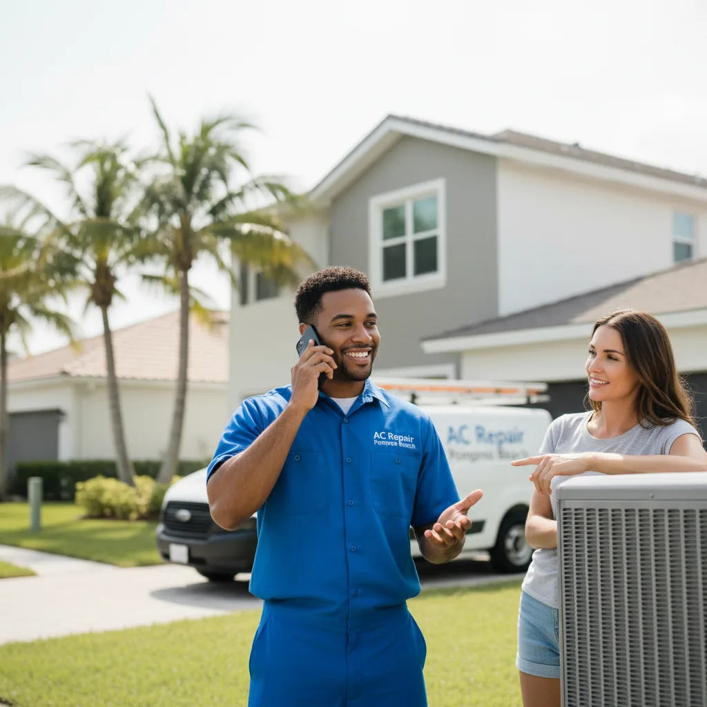AC Repair Pompano Beach customer support in Lakeland